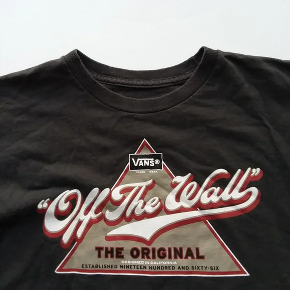 Vintage Vans Off the wall classic logo cotton tshirt - Picture 11 of 11
